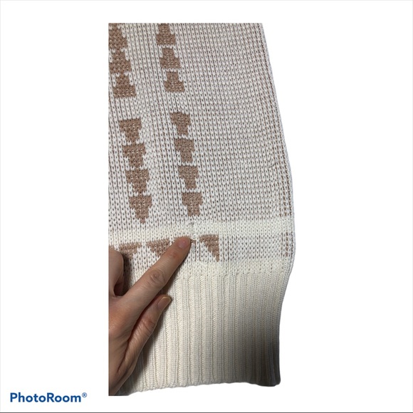 Vintage Botany 500 Grandpa Dad Ski Sweater  Aztec - Picture 4 of 7